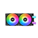 Xigmatek Neon Aqua 240 ARGB 240mm CPU Liquid Cooler (Black) - Image 2