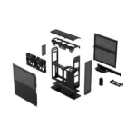 Fractal Design Ridge Mini-ITX Small Form Factor Case (Black) - Image 10