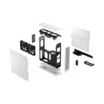 Fractal Design Ridge Mini-ITX Small Form Factor Case (White) - Image 11