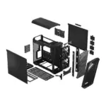 Fractal Design Torrent Solid (E-ATX) Mid Tower Cabinet (Black) - Image 17