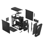 Fractal Design Torrent Compact Steel Atx Mid Tower Cabinet (Black) - Image 15