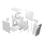 Fractal Design Torrent Compact TG Clear Tint RGB (E-ATX) Mid Tower Cabinet (White) - Image 10