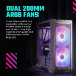 Cooler Master HAF 500 (E-ATX) Cabinet (White)