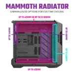 Cooler Master HAF 700 ARGB (E-ATX) Full Tower Cabinet (Titanium Grey) - Image 13