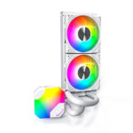 Montech HyperFlow ARGB 240 CPU Liquid Cooler (White) - Image 4