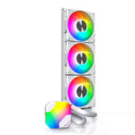 Montech HyperFlow ARGB 360 CPU Liquid Cooler (White) - Image 2