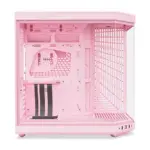 HYTE Y70 Dual Chamber Mid-Tower ATX Computer Case - Strawberry Milk - Image 2