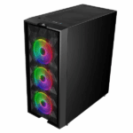 Ant Esports ICE-521MT Mid Tower Gaming Cabinet with Transparent Tempered Glass - Image 3