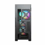 COCONUT Rampage 1000D Gaming Cabinet E ATX Black - Image 6