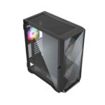 COCONUT Rampage 1000D Gaming Cabinet E ATX Black - Image 5