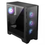 MSI Mag Forge 321R Airflow (ATX) Mid Tower Cabinet (Black) - Image 2