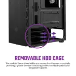 Cooler Master MasterBox MB600L V2 Cabinet (Black) - Image 2