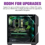Cooler Master MasterBox TD500 Mesh Cabinet (Black) - Image 4