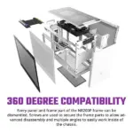 Cooler Master MasterBox NR200P Cabinet (White) - Image 4