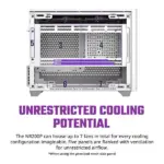 Cooler Master MasterBox NR200P Cabinet (White) - Image 2