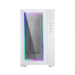 Phanteks MagniumGear Neo Qube 2 Infinity Mirror DRGB (E-ATX) Mid Tower Cabinet (White) - Image 3