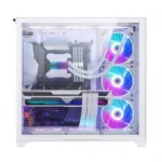 Phanteks MagniumGear Neo Qube 2 Infinity Mirror DRGB (E-ATX) Mid Tower Cabinet (White) - Image 6
