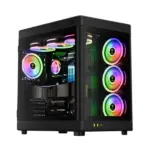 Gamdias Neso P1 B (E-ATX) Full Tower Cabinet (Black) - Image 2
