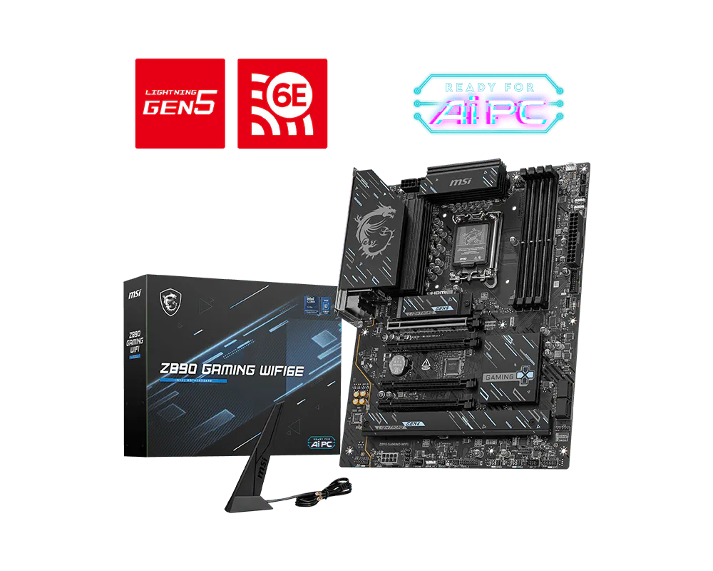 Msi Z890 Gaming Plus WiFi LGA1851 ATX Motherboard