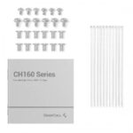 DeepCool CH160 Mesh M-ITX Mini Tower Case White - Image 10