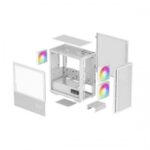 DeepCool CH360 DIGITAL mATX Airflow Cabinet (White) - Image 11