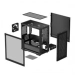 DeepCool CH370 (M-ATX) Mini Tower Cabinet (Black) - Image 10