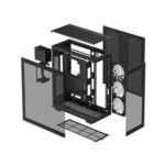 DeepCool CH780 ARGB (E-ATX) Full Tower Cabinet (Black) - Image 9