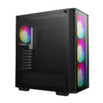 DeepCool Matrexx 55 V4 C ARGB (ATX) Mid Tower Cabinet (Black) - Image 2
