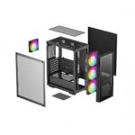 DeepCool MATREXX 55 V4 (ATX) Mid Tower Cabinet (Black) - Image 11