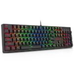 Redragon SURARA K582 RGB LED Backlit Mechanical Gaming Wired Keyboard