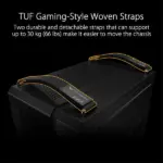Asus TUF Gaming GT502 (ATX) Mid Tower Cabinet (Black) - Image 3
