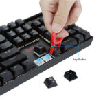 Redragon Vara K551 Rainbow LED Backlit Wired Mechanical Gaming Keyboard - Image 3
