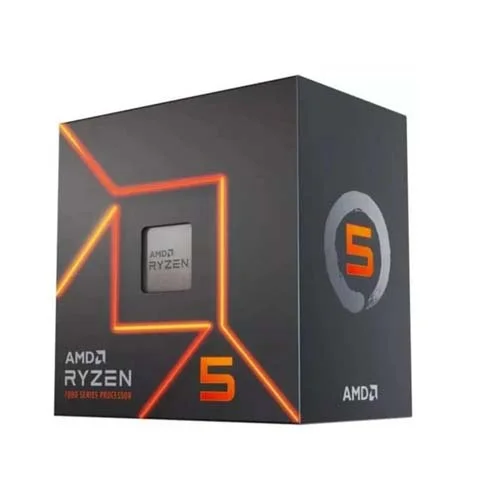 AMD Ryzen 5 7500F AM5 Desktop Processor (5 GHz / 6 Cores / 12 Threads)