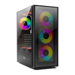 Circle Elegantor M3 Glass ATX Tower Gaming Cabinet (Black)