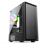 Circle Gladius M1 M-ATX Mid-Tower Gaming Cabinet (Black)