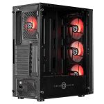 Circle Xtender X2 ATX Mid Tower Gaming Cabinet (Black) - Image 3