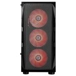 Circle Xtender X4 ATX Mid Tower Gaming Cabinet (Black) - Image 4