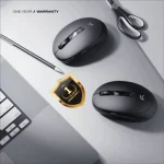 CYBEART Pocket Wireless Ergonomic productivity Mouse ( Black ) - Image 2