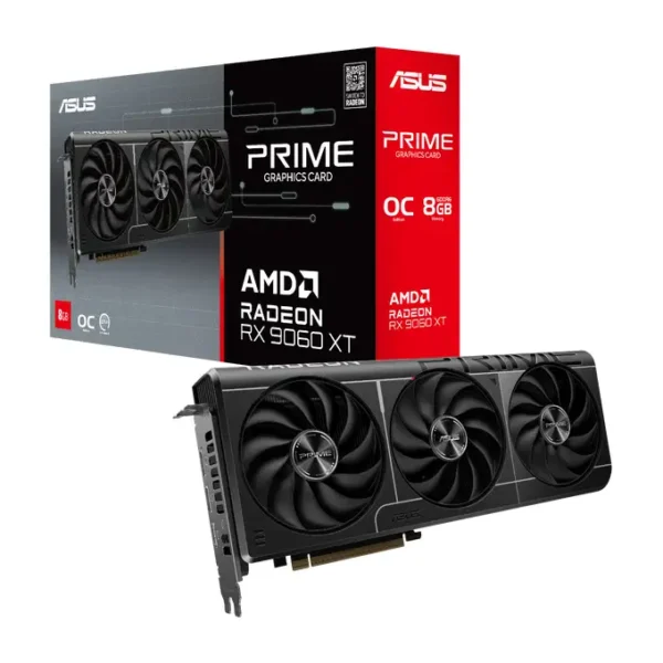 ASUS Prime Radeon RX 9060 XT 8GB GDDR6 OC Edition