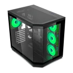 Ant Esports Crystal X11 (ATX) Mid Tower Cabinet (Black) - Image 5