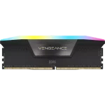 CORSAIR VENGEANCE RGB DDR5 RAM 96GB (2x48GB) 5200MHz CL38 Desktop RAM – Black - Image 3