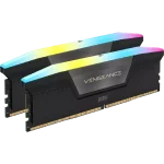 CORSAIR VENGEANCE RGB DDR5 RAM 96GB (2x48GB) 5600MHz CL40 – Black - Image 3
