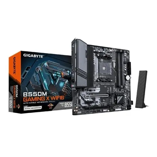 GIGABYTE B550M GAMING X WIFI6 M-ATX Motherboard