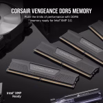 VENGEANCE 96GB (4x24GB) DDR5 DRAM 5600MT/S CL40 Memory Kit — Black - Image 2