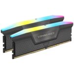 Corsair Vengeance RGB Grey 96GB (48GBx2) 6000MHz CL30 DDR5 RAM - Image 4