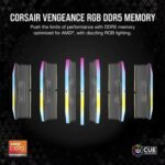 Corsair Vengeance RGB Grey 64GB (32GBx2) 6000MHz CL40 DDR5 RAM - Image 5