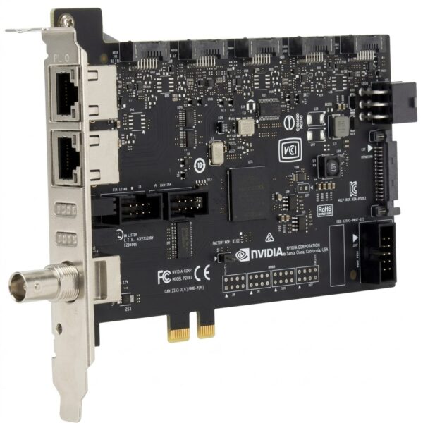 PNY RTX PRO Sync Option Board for NVIDIA RTX Professional GPUs, PCIe x16 AIC, Up to 8 GPUs, Multi GPU Sync, 32 Displays, NVIDIA Mosaic, Genlock, Stereoscopic 3D