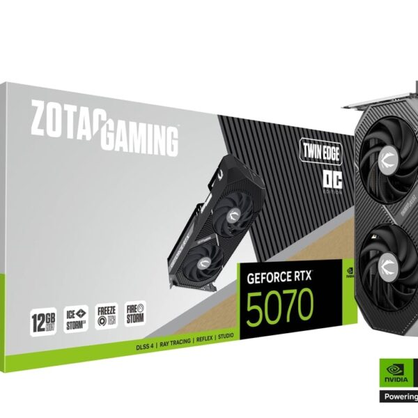 Zotac Gaming GeForce RTX 5070 Twin Edge OC 12GB GDDR7
