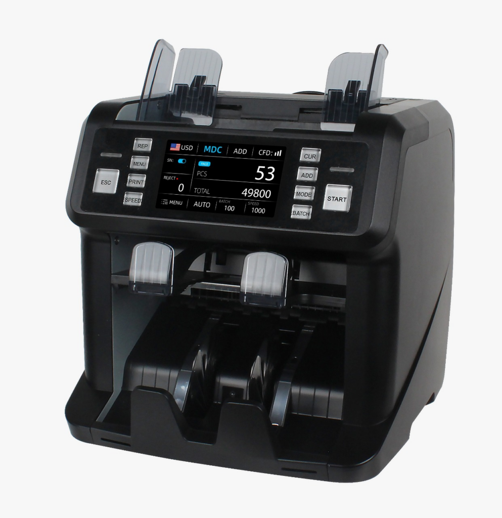 KBC-9500 MULTI-CURRENCY DETECTION (UP TO 60 CURRENCIES)
