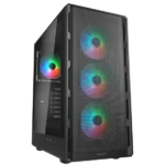COUGAR Air face Pure RGB ATX Mid Tower Cabinet ( Black )